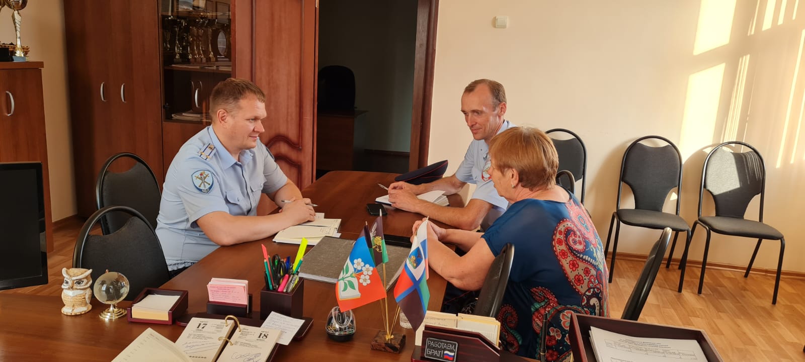 В рамках операции «Законность» в Белгородском районе руководители районного ОМВД провели приемы граждан