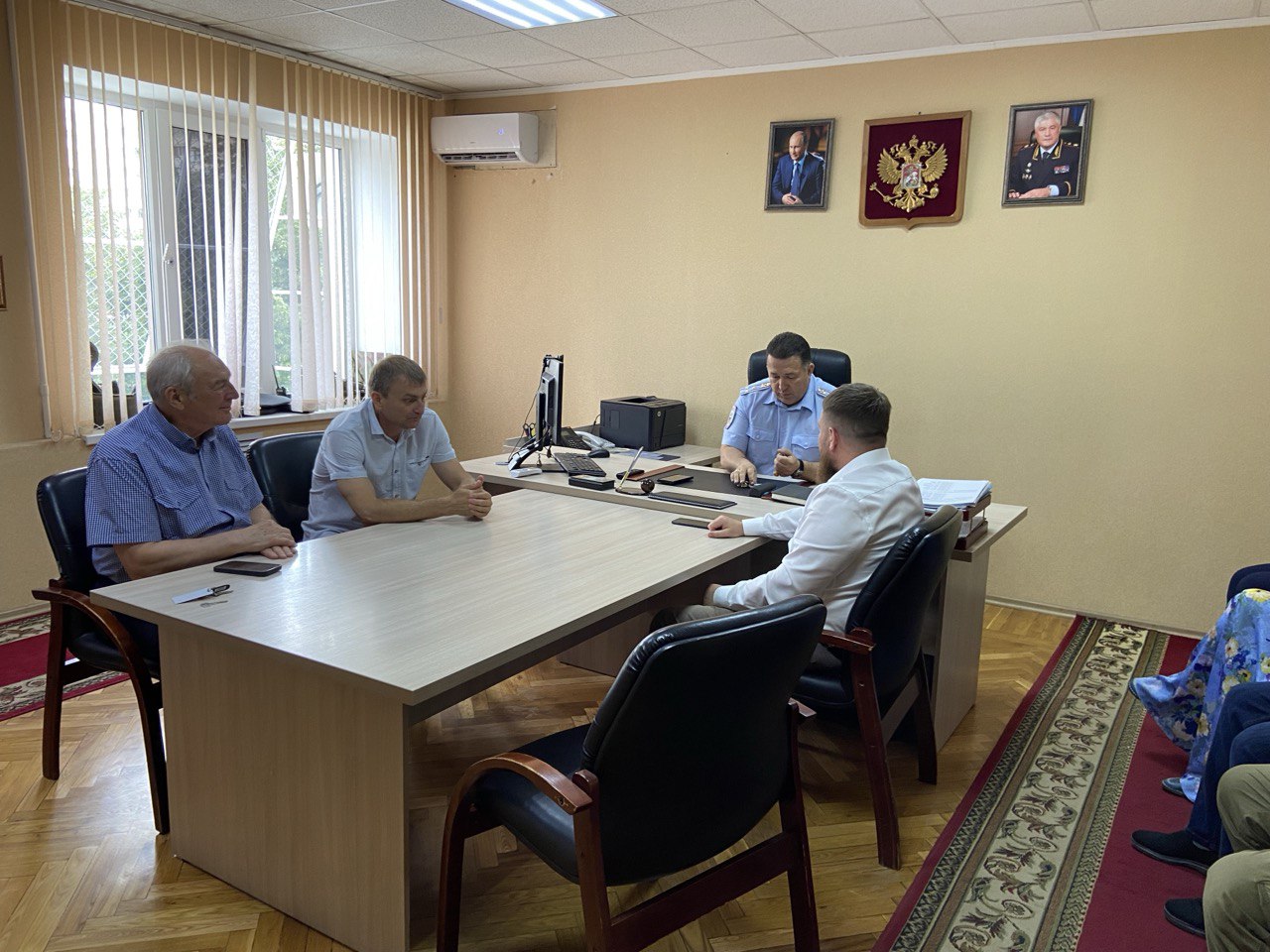 В ОМВД России по Белгородскому району прошло заседание Общественного совета.
