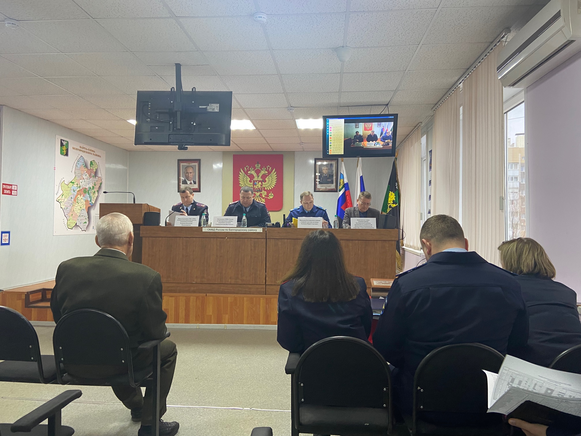 В  районном ОМВД подвели итоги оперативно-служебной деятельности за 2022 год