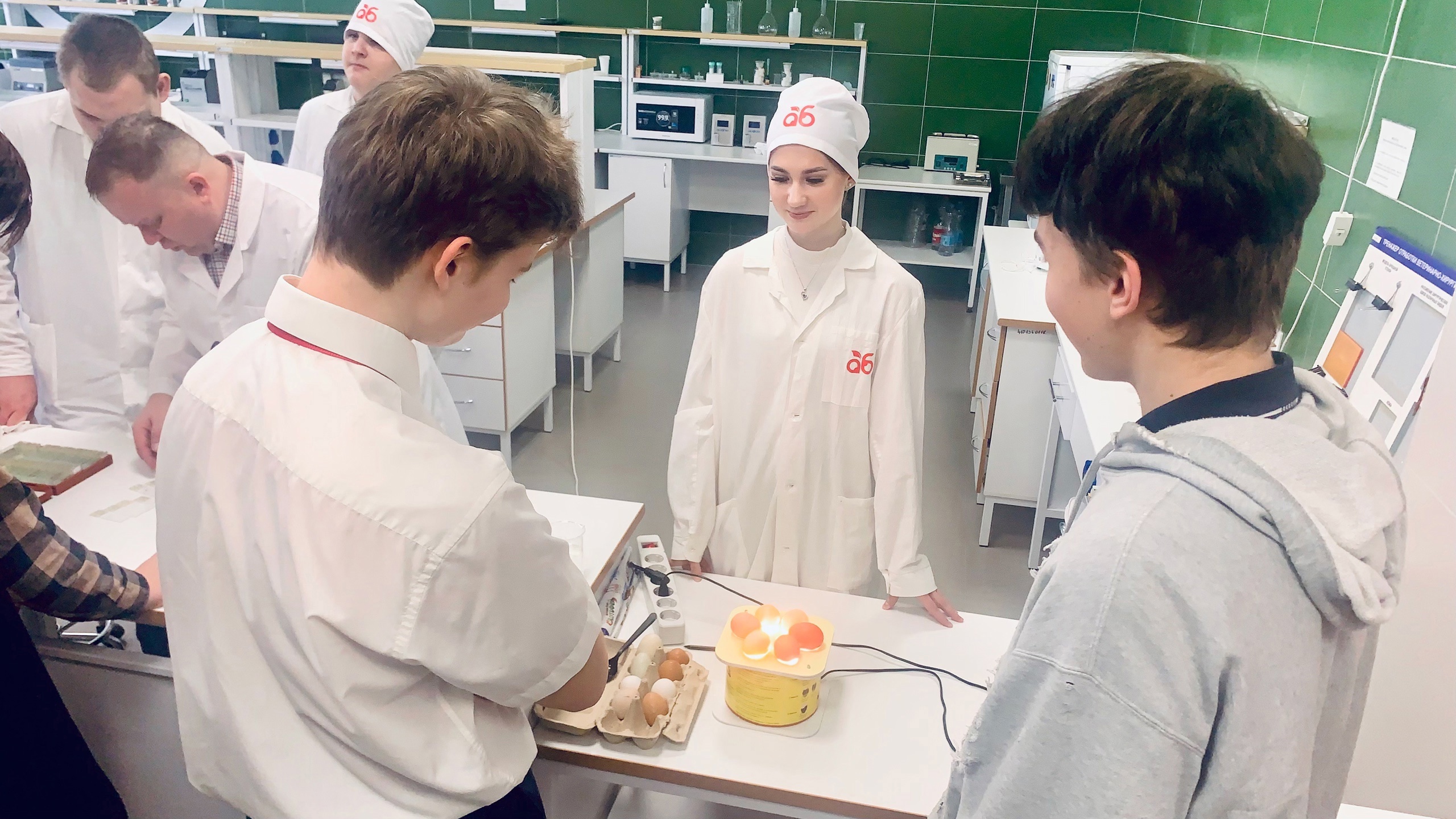 Ученики Новосадовской СОШ «Территория Успеха» посетили Дмитриевский аграрный колледж.