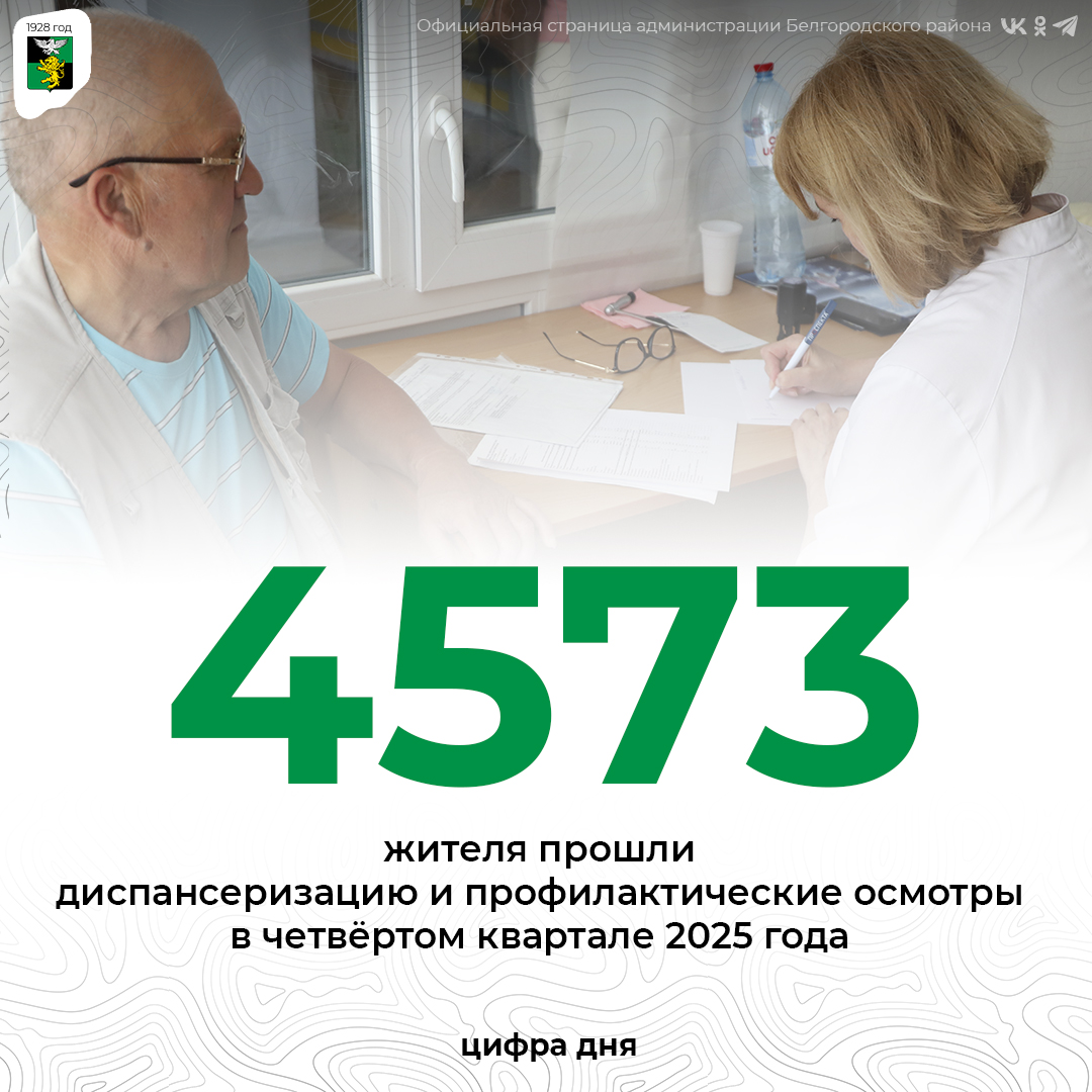 В четвёртом квартале медицинские учреждения нашего муниципалитета активно работают над поддержанием здоровья населения.