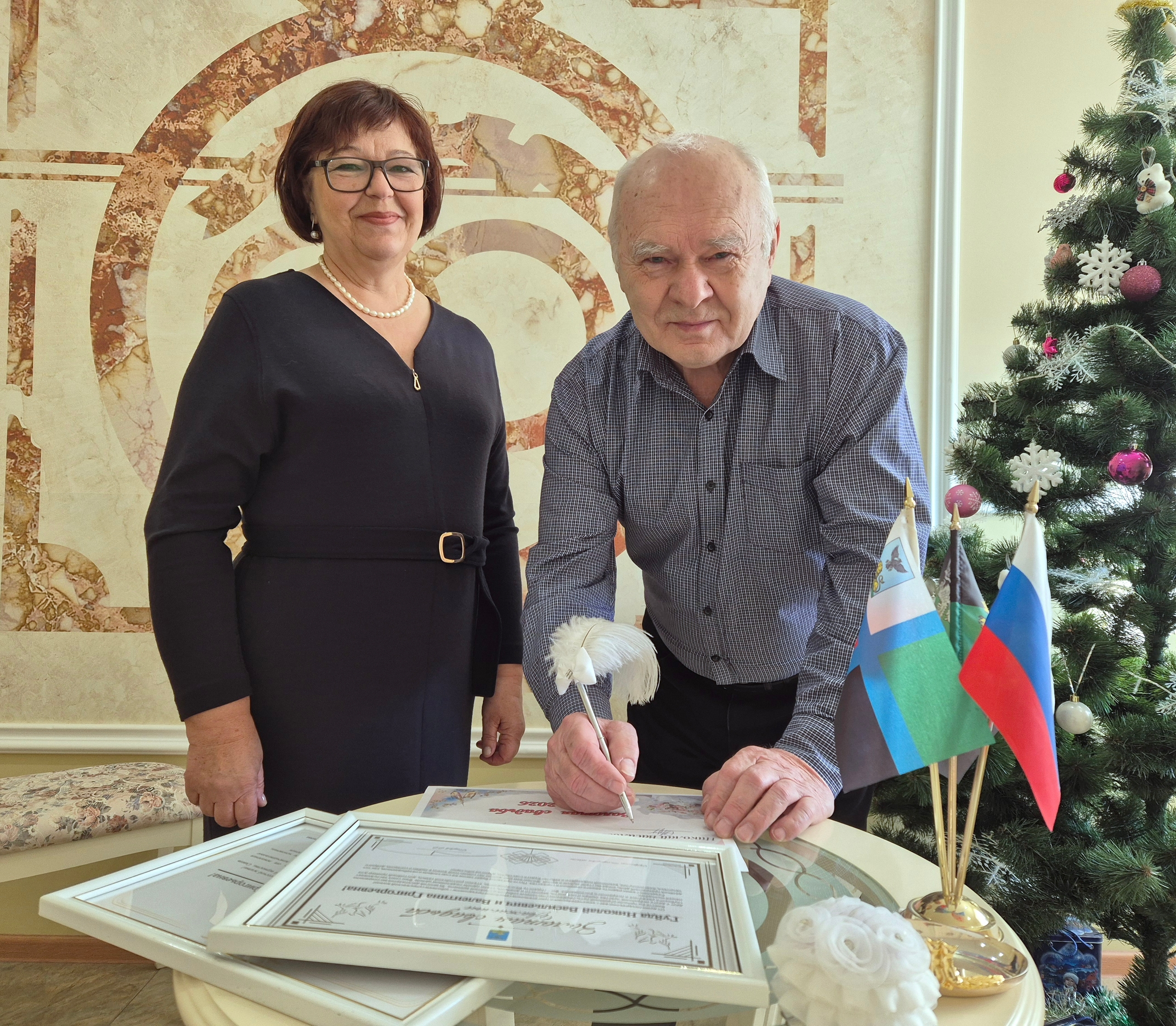 Супруги Гуйда отметили золотой юбилей совместной жизни.