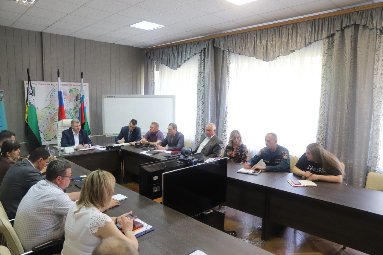 В Белгородском районе проходят плановые командно-штабные учения для органов власти.