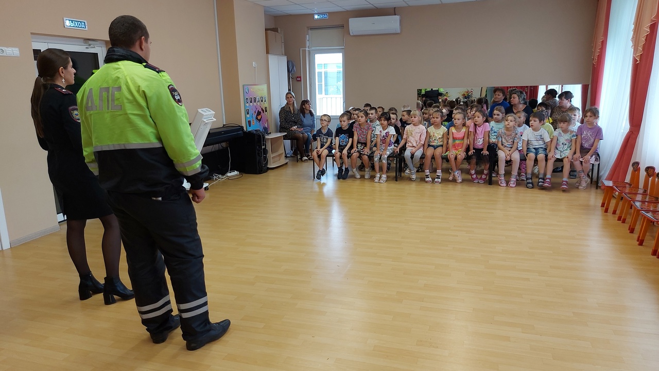 В Разуменском детском саду №19 прошла профилактическая акция «Внимание-дети!».