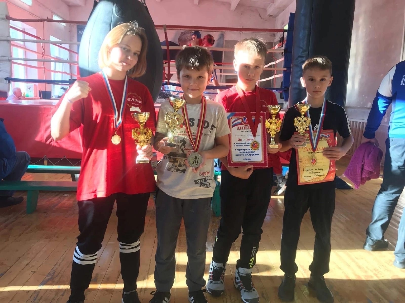 Спортсмены из посёлка Северный приняли участие в турнире по боксу памяти Ивана Струкова