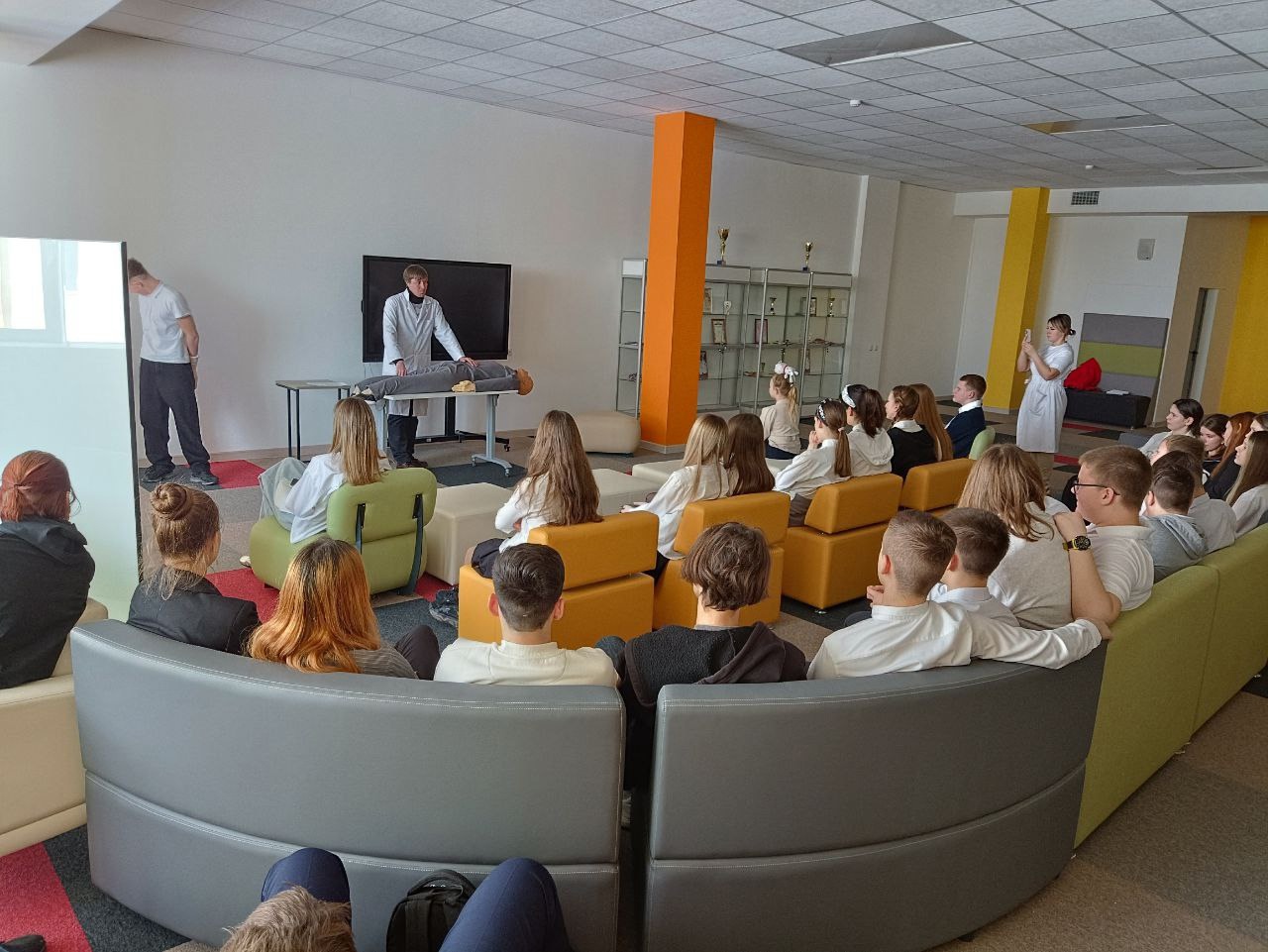 Травматолог-ортопед Белгородской ЦРБ стал гостем Тавровской СОШ «Формула Успеха».