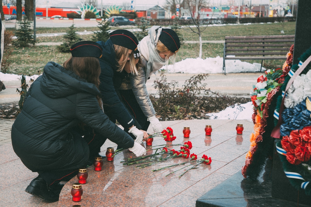 В Белгородском районе провели памятные мероприятия, приуроченные Дню неизвестного солдата