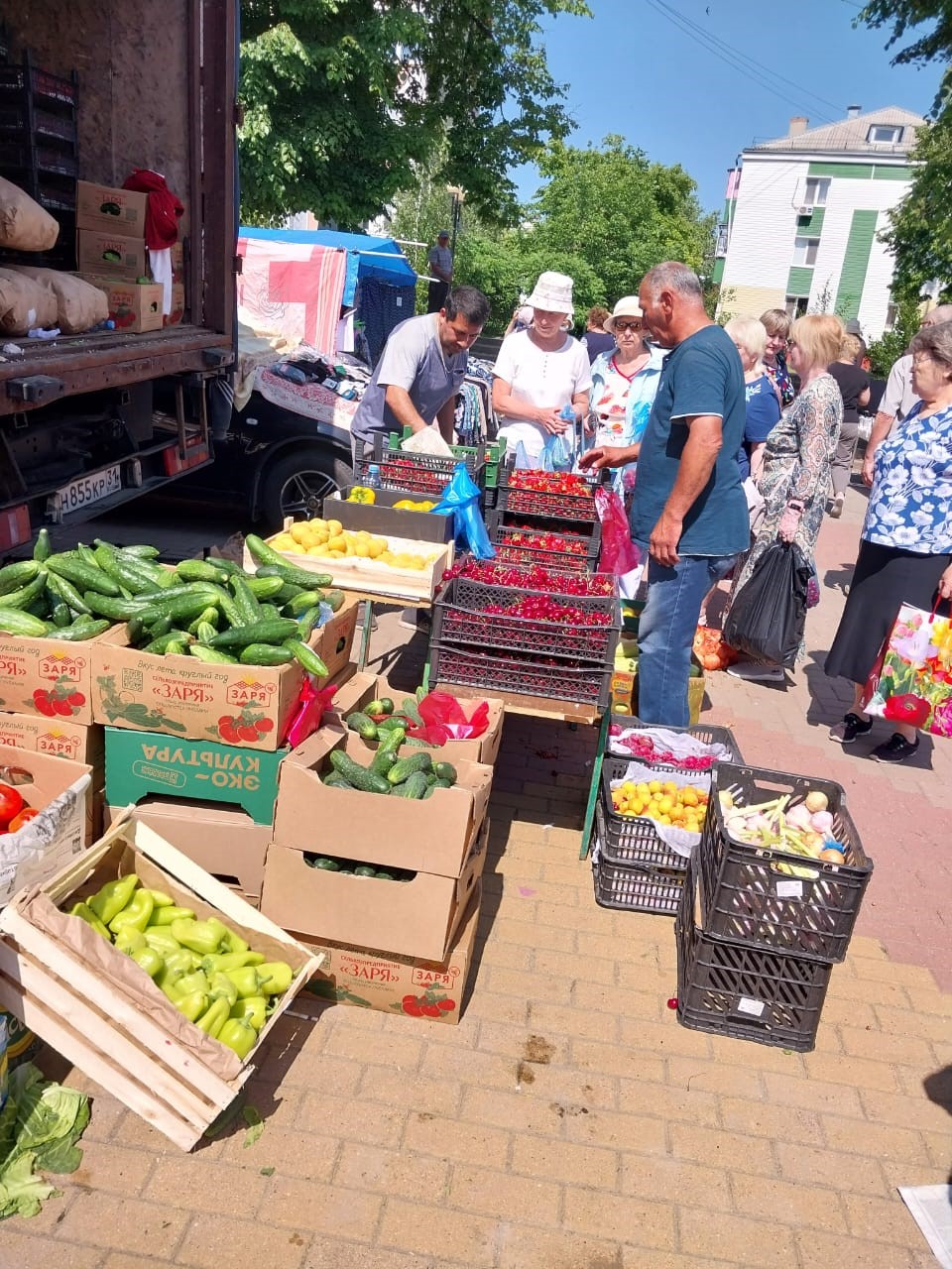 Продовольственные ярмарки проходят в поселениях Белгородского района.