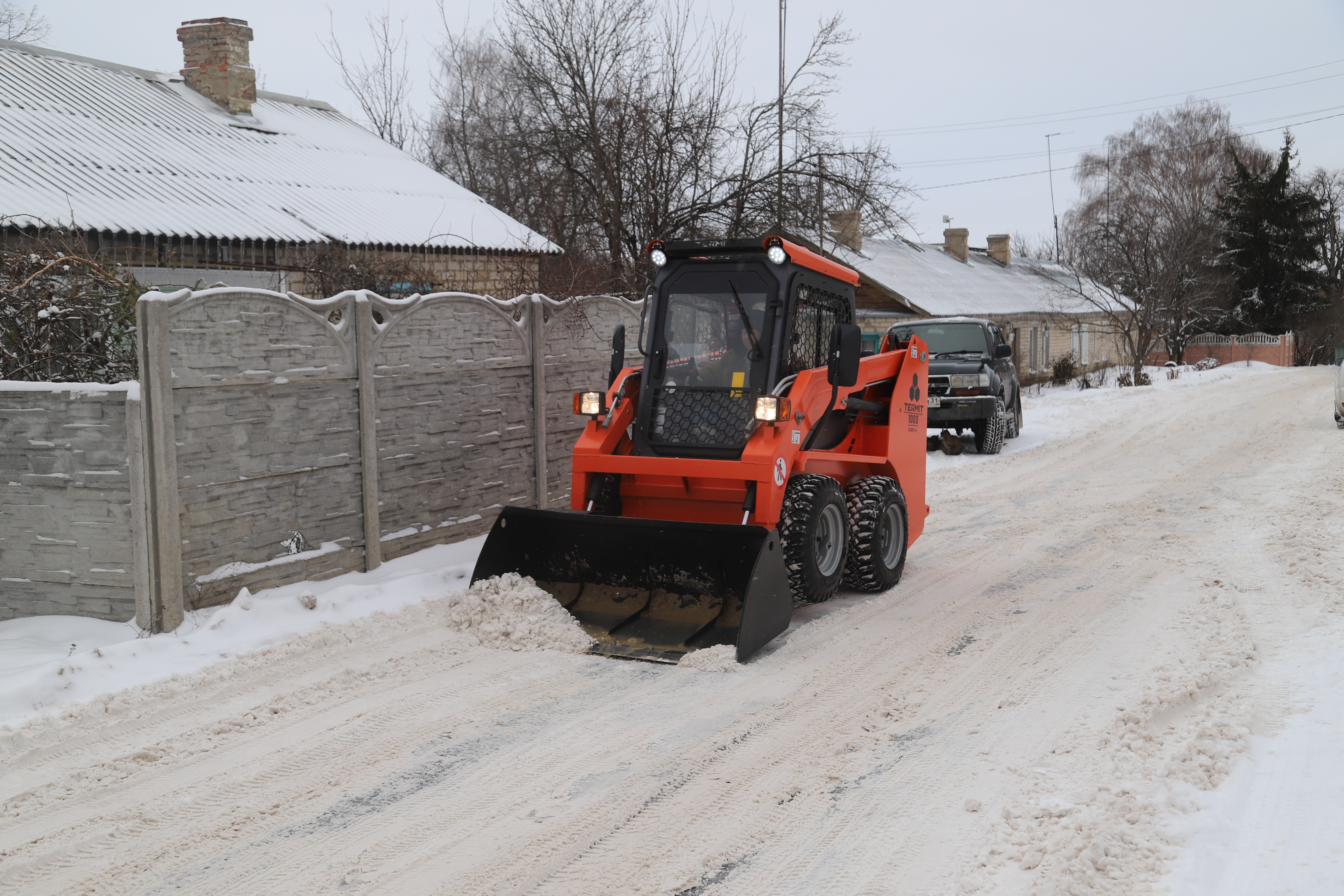 У жителей Белгородского района появилась возможность следить за работой снегоуборочной техники онлайн