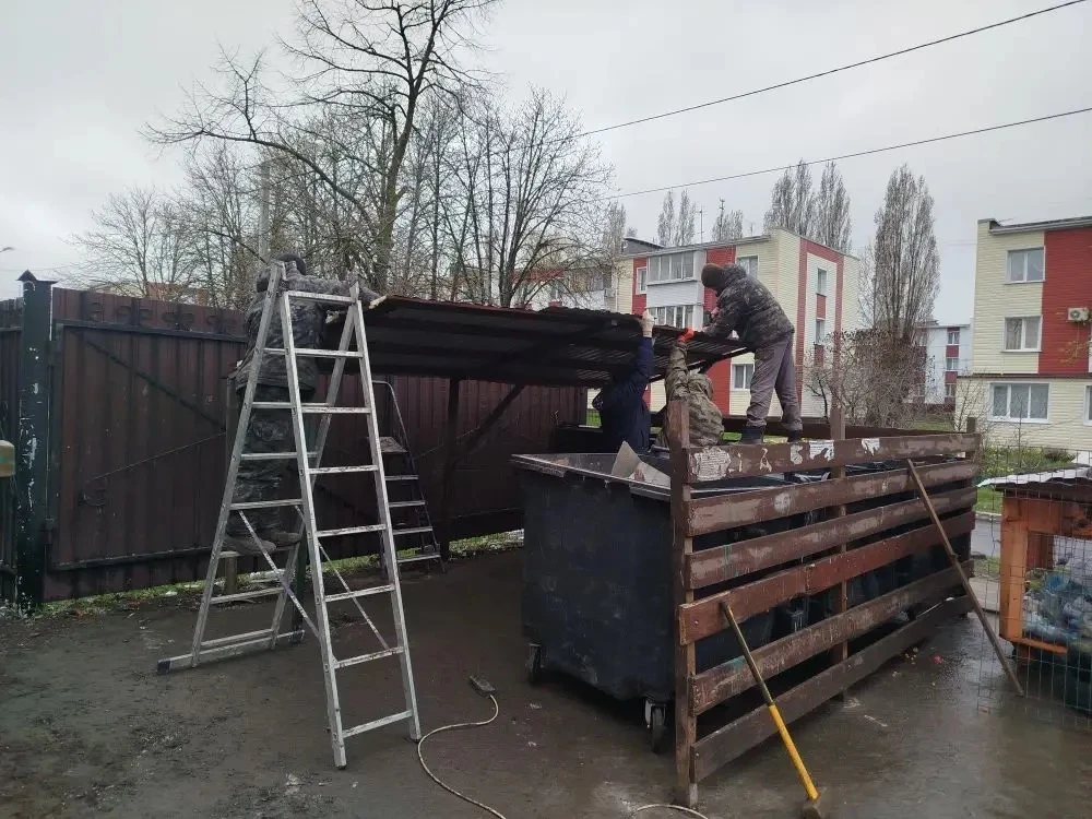 Продолжается работа по благоустройству нашего округа.