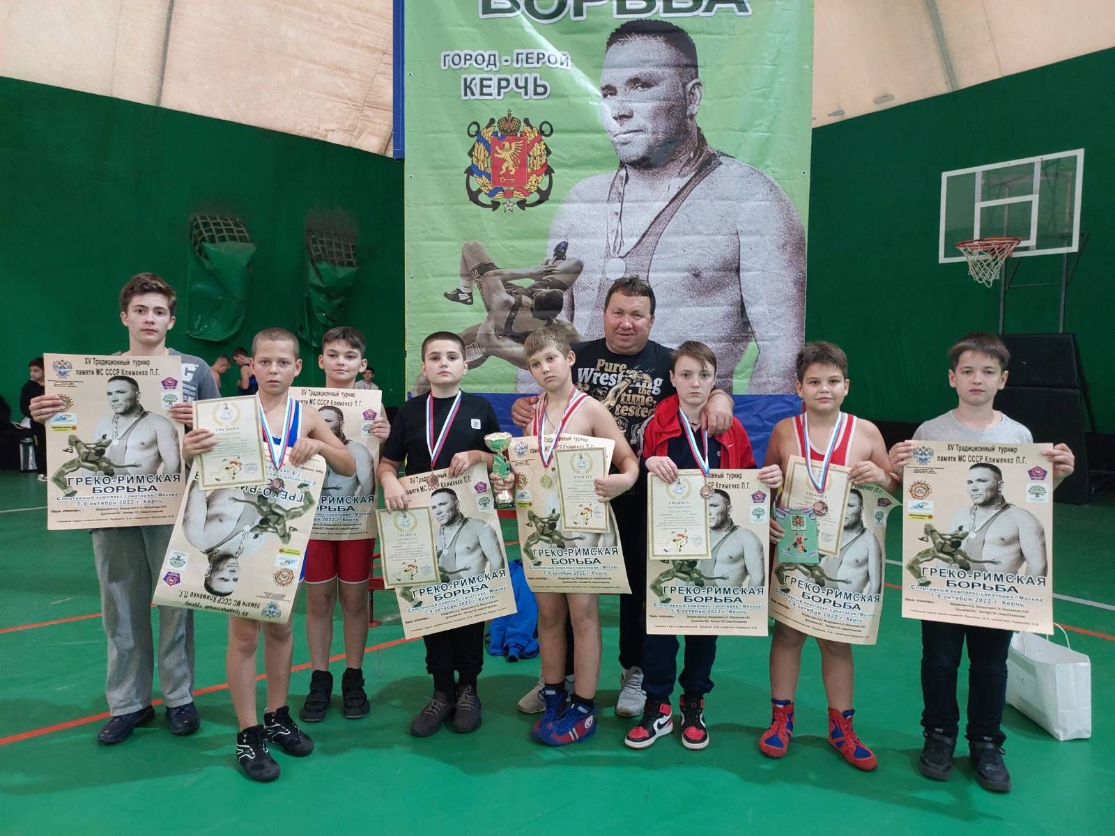 Юные спортсмены Белгородского района стали призёрами Всероссийского турнира по греко-римской борьбе