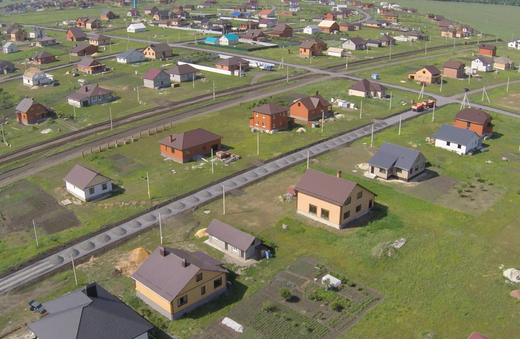 В этом году в Белгородском районе планируется строительство дорог в микрорайонах индивидуальной жилой застройки.