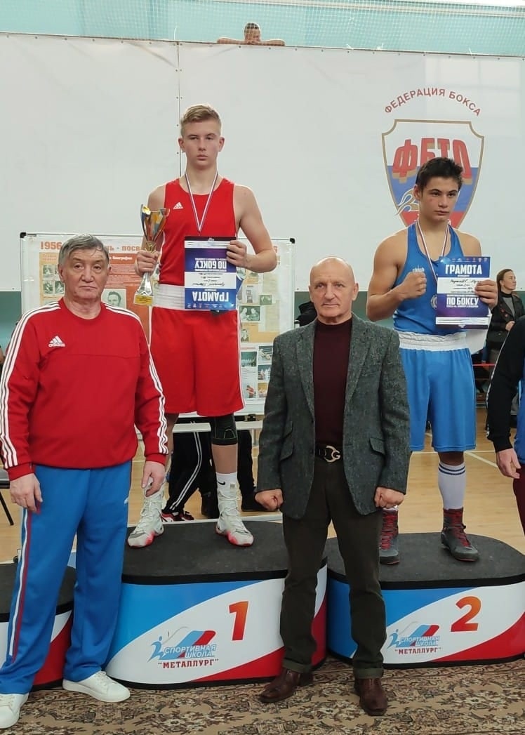 Георгий Пушкарёв победитель межрегионального турнира по боксу