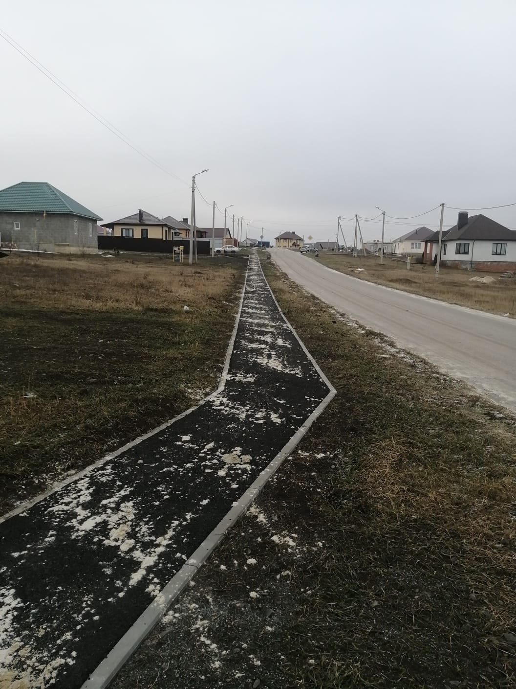 Завершился ремонт тротуара в микрорайоне «Стрелецкое-59»