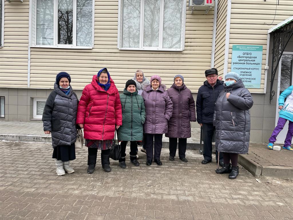 Жители «серебряного возраста» Белгородского района проходят профилактические медицинские осмотры