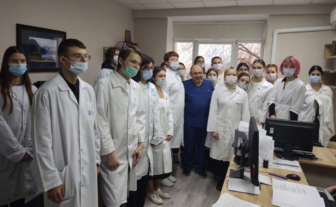 Ученики медицинских классов Белгородского района посетили Белгородскую ЦРБ.