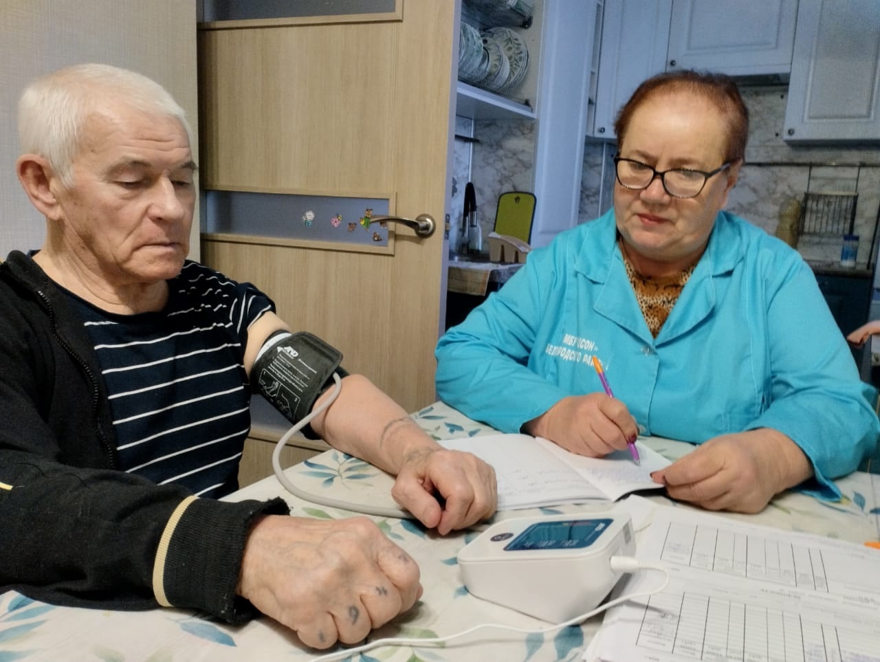 Пенсионерам Белгородского района рассказали, как сохранить сердце здоровым.
