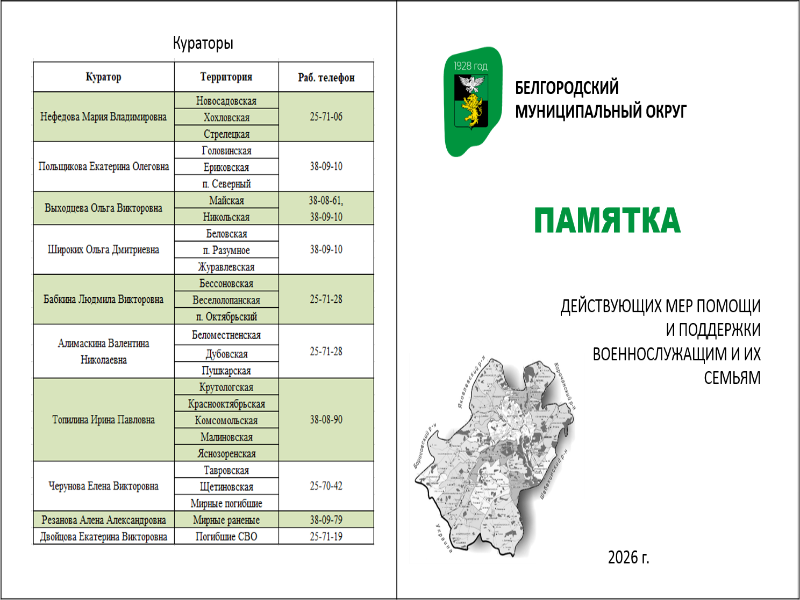 Уважаемые жители Белгородского муниципального округа!.