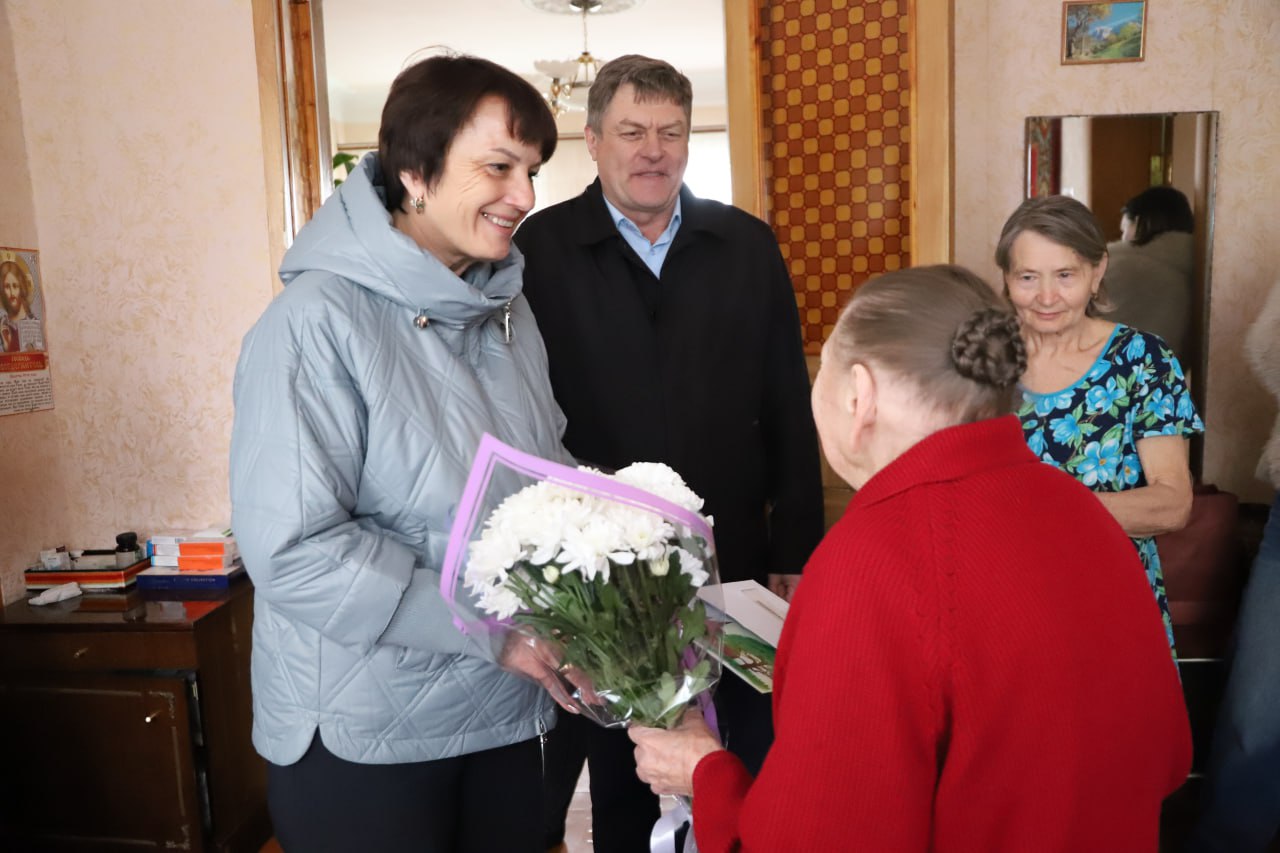 Антонина Николаевна Плахова из Стрелецкого поселения отпраздновала свой 95-летний юбилей.