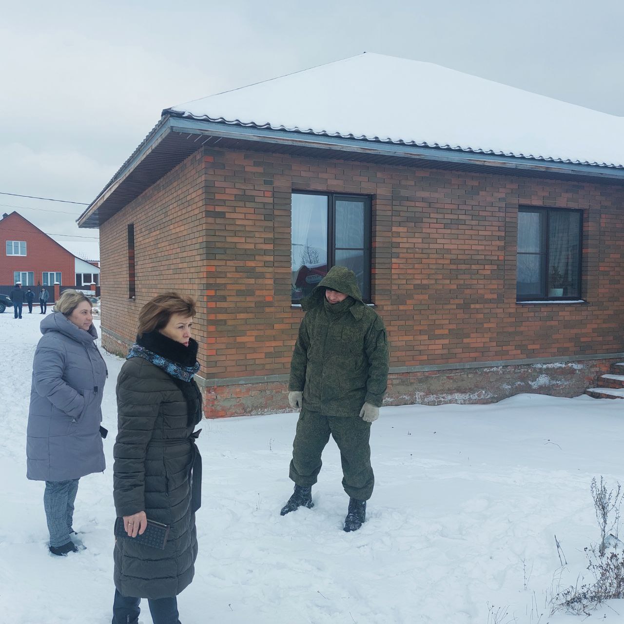 В Белгородском районе восстанавливают домовладения, повреждённые в результате обстрелов ВСУ.