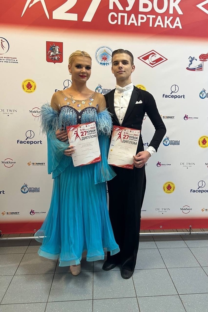 Участники ансамбля бального танца «Форум» Майского РДК стали призёрами турнира по танцевальному спорту «27 Кубок Спартака».