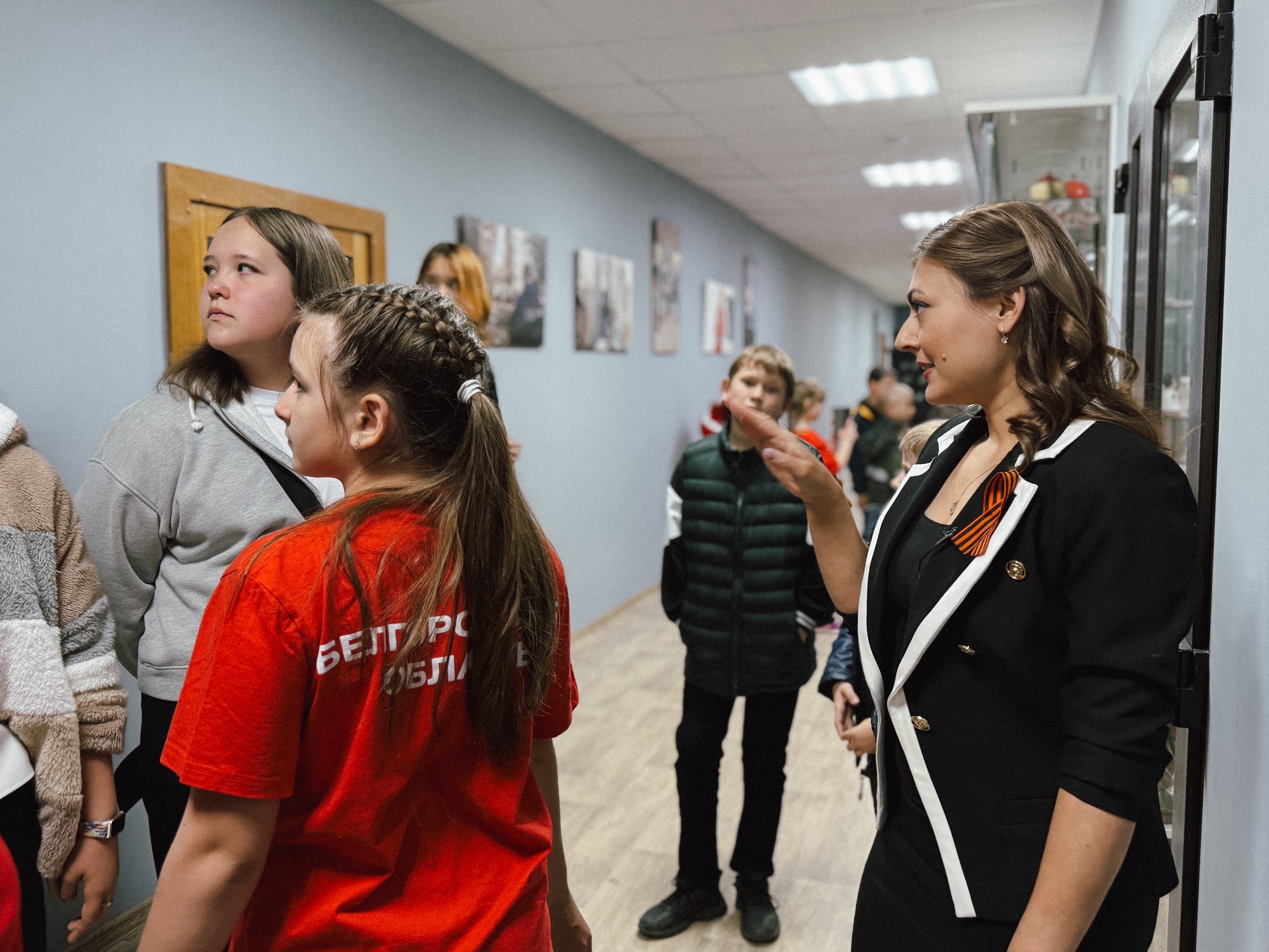 Активисты Движения Первых Белгородского района побывали в гостях у телерадиокомпании «Мир Белогорья».