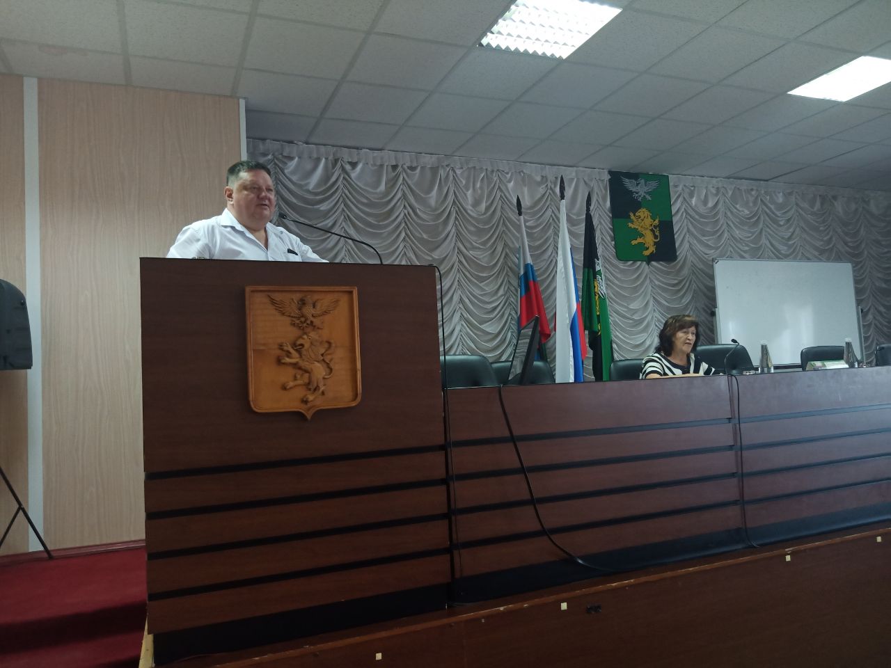 Сегодня Владимир Белоусов принял участие в заседании Женсовета Белгородского района..