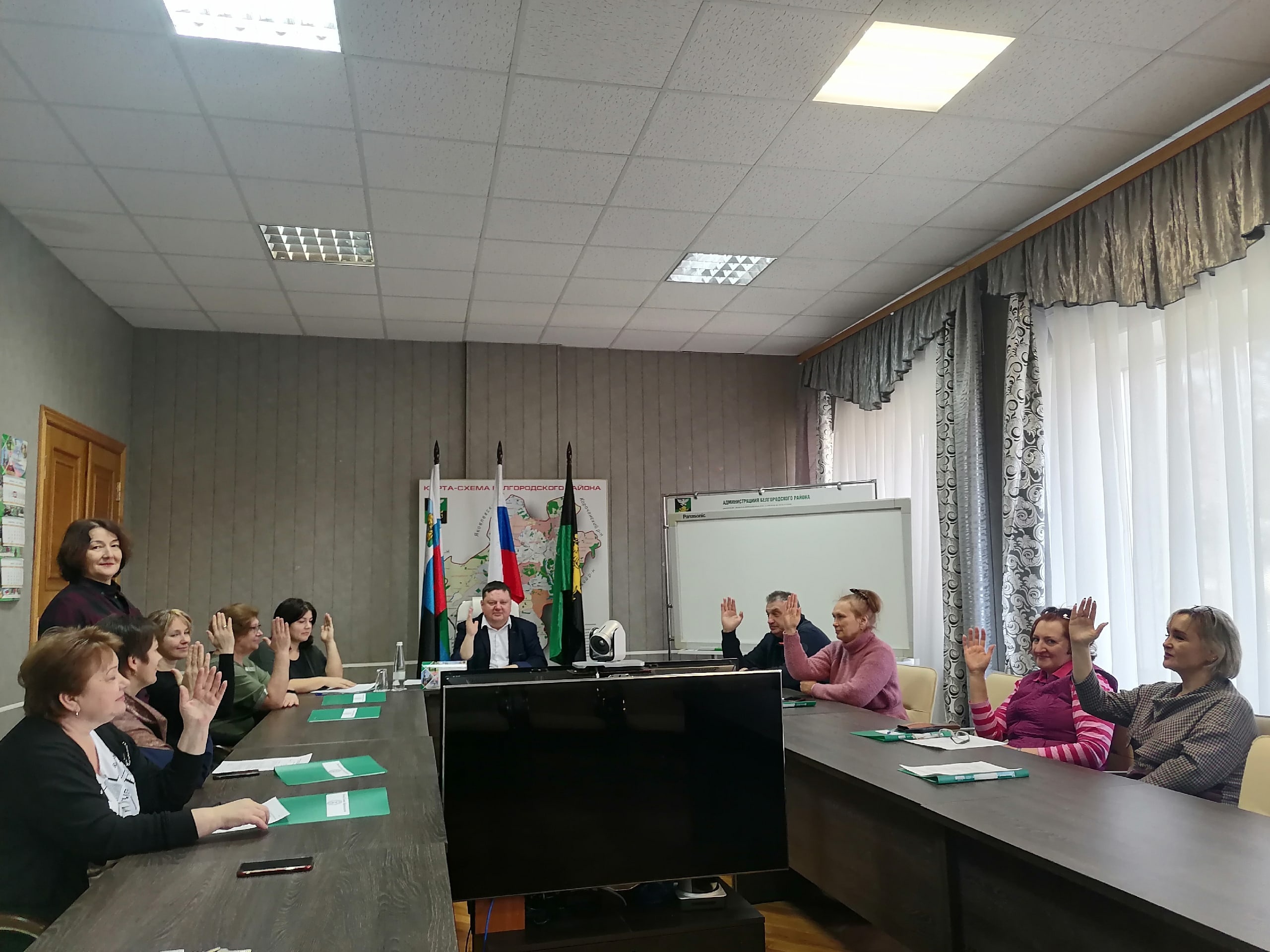 «Состоялось очередное заседание Белгородской районной территориальной избирательной комиссии».