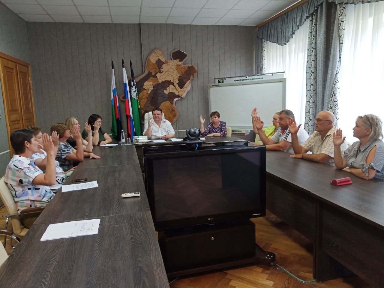 25 июля 2023 года состоялось 27 заседание Белгородской районной территориальной избирательной комиссии..