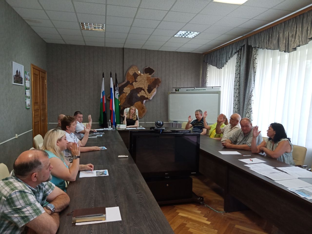 Состоялось заседание рабочей группы Белгородской районной территориальной избирательной комиссии..