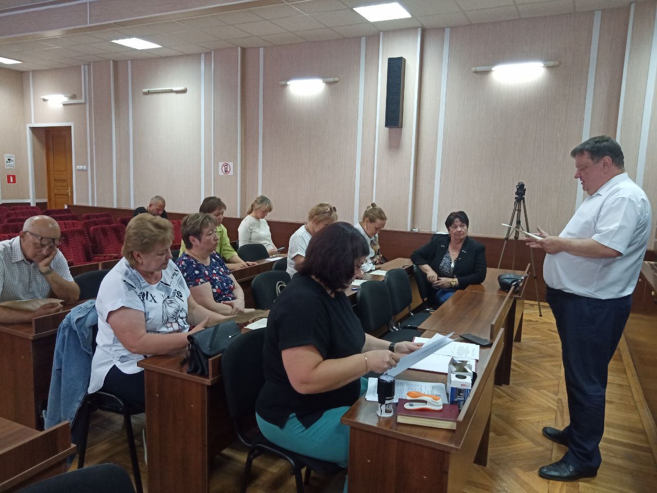 Прошло 76-е заседание Белгородской районной территориальной избирательной комиссии.