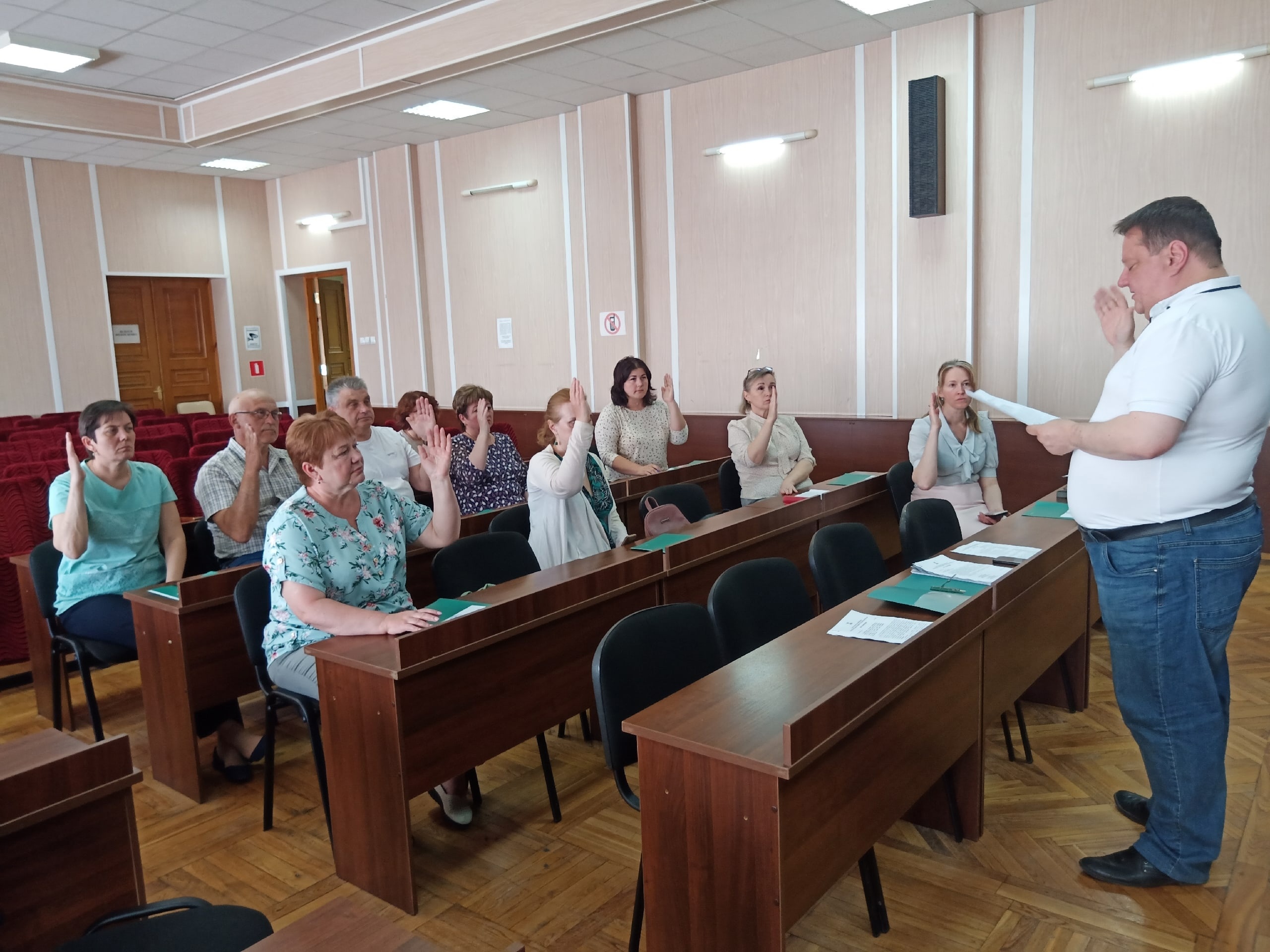 1 июня 2023 года прошло 18 заседание Белгородской районной территориальной избирательной комиссии..