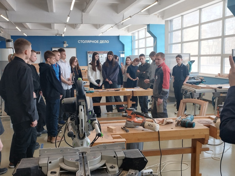 Ученики Северной СОШ №2 посетили Белгородский строительный колледж. Ученики Северной СОШ №2 посетили Белгородский строительный колледж.