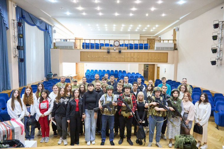 В Белгородском ГАУ прошла встреча с уважаемыми гостями. В Белгородском ГАУ прошла встреча с уважаемыми гостями.