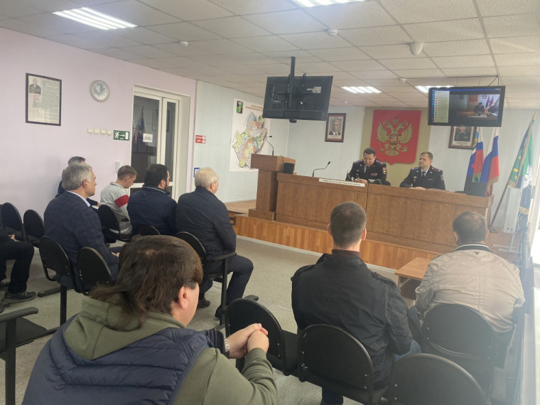 В районном ОМВД состоялось заключительное заседание Общественного совета 2019-2022 годов созыва.