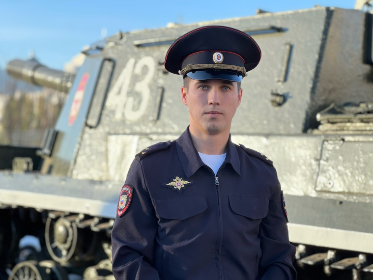 Молодой офицер Белгородского района принимает участие в XII Всероссийском конкурсе «Народный участковый».
