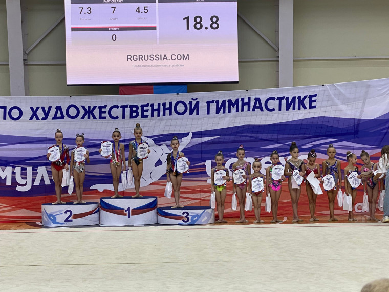 Юные спортсменки Белгородского района заняли почётные места в V Открытом турнире по художественной гимнастике «Формула успеха».
