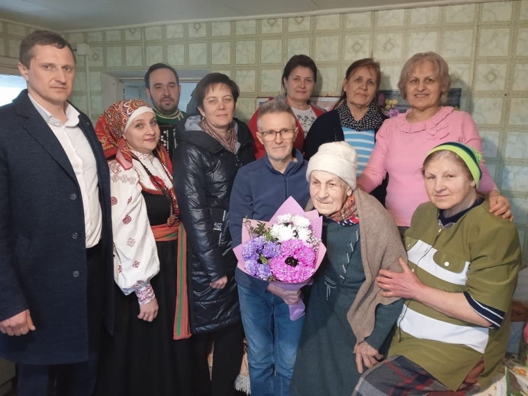 Вчера свой 95-й юбилей отметила жительница села Беломестного.