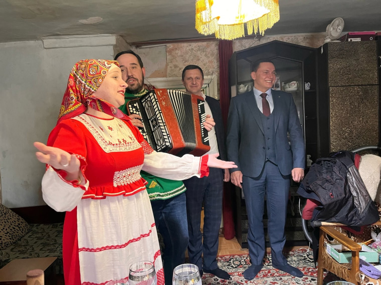 Лидия Сергеевна Пустобаева из села Беломестное отметила 95-летие. Лидия Сергеевна Пустобаева из села Беломестное отметила 95-летие.