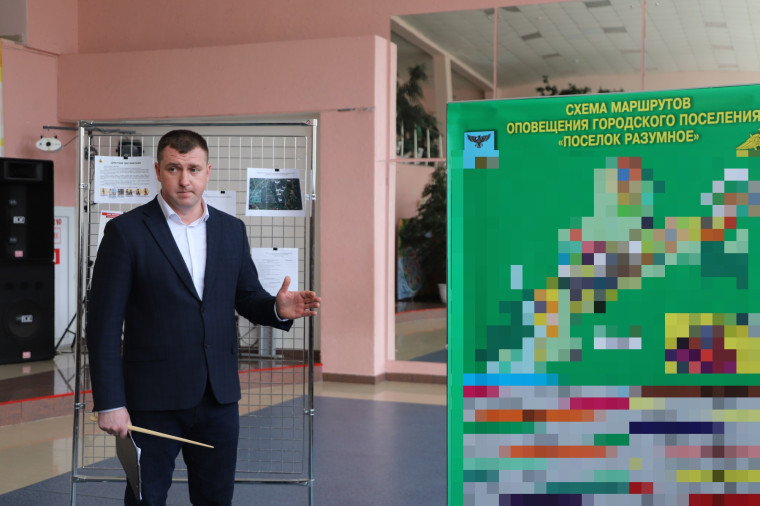 В посёлке Разумное провели командно-штабные учения для отработки алгоритмов действий и приёмов в случае ЧС. В посёлке Разумное провели командно-штабные учения для отработки алгоритмов действий и приёмов в случае ЧС.