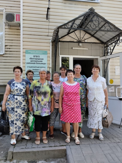 Старшее поколение Белгородского района пользуется услугой подвоза в медицинские учреждения.