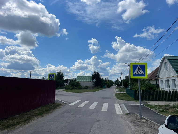 Ремонт тротуара  между ул.Юбилейная и ул.Речная п.Новосадовый, Белгородский район.