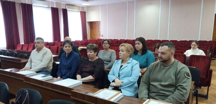 Состоялось 38 заседание Белгородской районной территориальной избирательной комиссии..