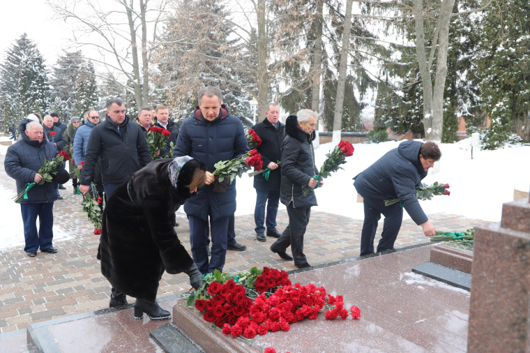 В Бессоновке почтили память дважды Героя Социалистического Труда Василия Яковлевича Горина.