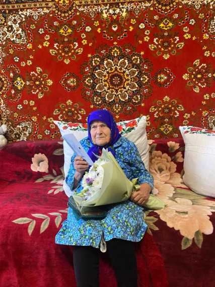 95 лет исполнилось Татьяне Ивановне Горяиновой из села Орловка. 95 лет исполнилось Татьяне Ивановне Горяиновой из села Орловка.