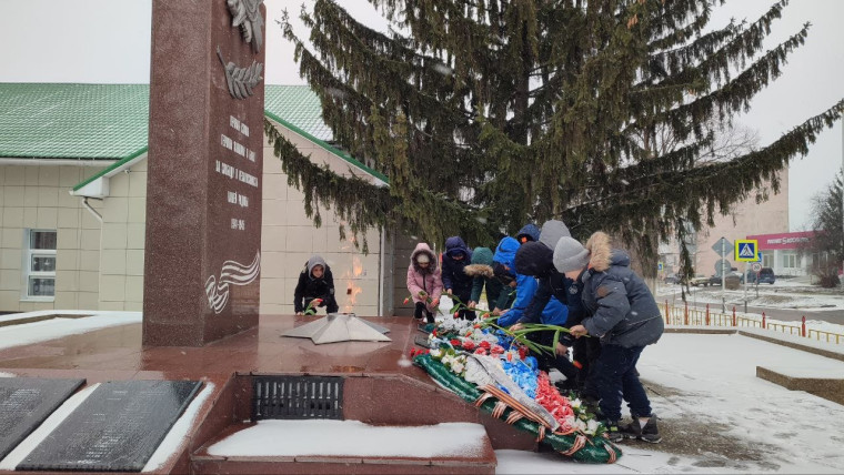 В преддверии Дня защитника Отечества в школах Белгородского района проводятся тематические мероприятия.