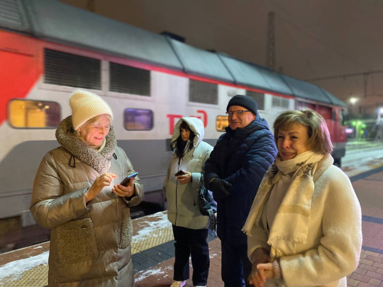 Сегодня утром 111 наших ребят вернулись из Пензенской области.