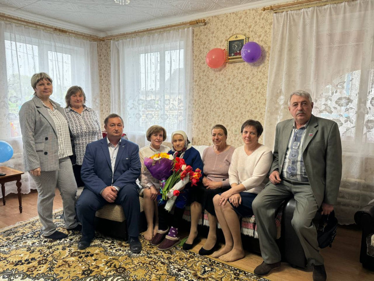 95-летний юбилей отметила жительница Щетиновки. 95-летний юбилей отметила жительница Щетиновки.