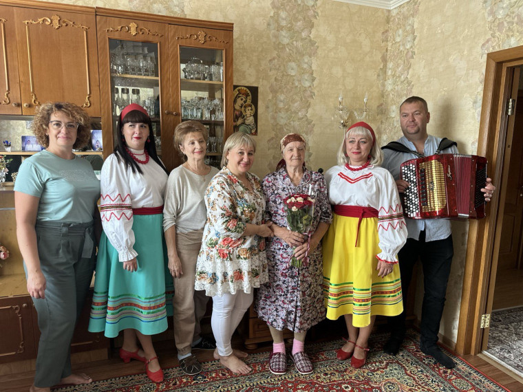 90-летний юбилей отмечает жительница посёлка Разумное. 90-летний юбилей отмечает жительница посёлка Разумное.