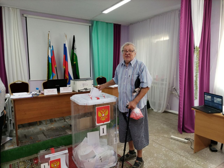 Старшее поколение к выборам всегда относится ответственно.